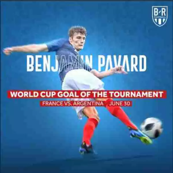 See The Player Whose Goal Was Voted As The Best Of The 2018 World Cup  